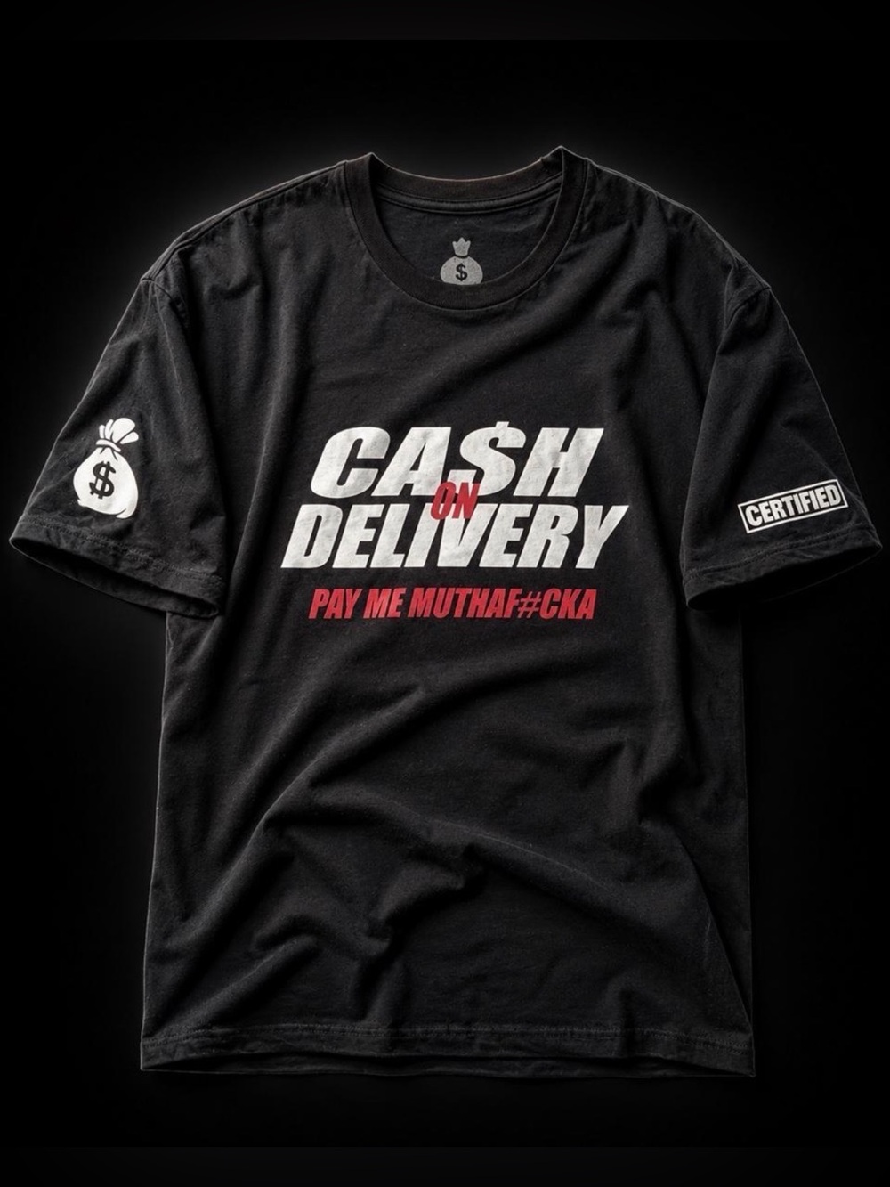 Ca$h On Delivery (COD) Tee - Size
M - NWT